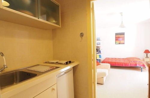 La Grande-Motte Apartment | Nice studio sleeping 4 at ground zero, air-conditioned, private parking