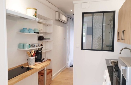 Angouleme Apartment | Nice T2 downtown, courtyard, air conditioning