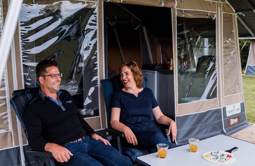 Herpelmont House | Nice tent lodge on a lake, in the beautiful Vosges