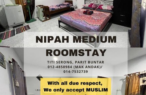 Parit Buntar House | Nipah Medium Roomstay Parit Buntar