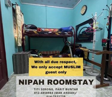 Parit Buntar House | NIPAH ROOMSTAY PARIT BUNTAR