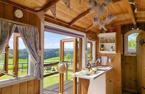 Christchurch Cabin | Nirvana is a charming converted train carriage nestled in Stoodleigh, Devon