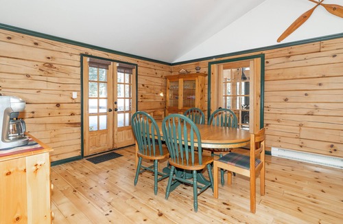 Algonquin Highlands Cottage | nKawagama Shoreline | Quiet Log Cottage on Kawagama with wood-burning fireplaces