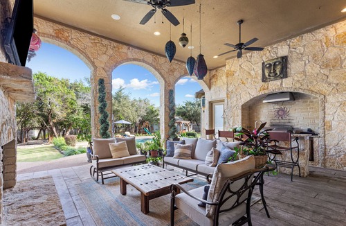 China Spring Villa | Noble Prairie: Lux Estate, Pool, Spa, Garden, Venue, Chef's Kitchen, Fireplace!