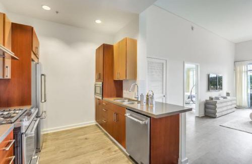 NoHo Arts District Apartment | NoHo Stay 2BR with Secured Parking