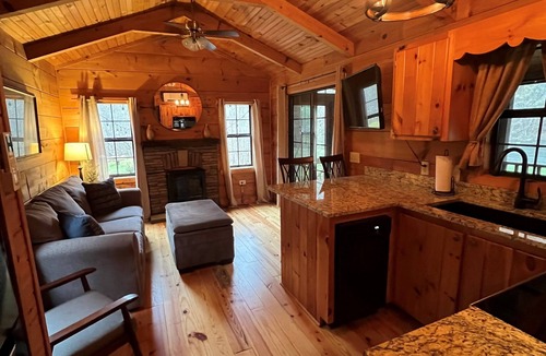 Erwin Cabin | Nolichucky Nook-Cozy, Riverfront Cabin!