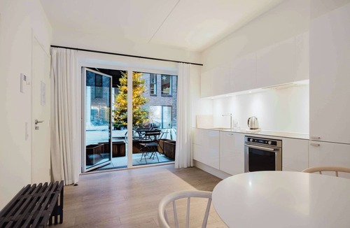 Copenhagen Apartment | Nordhavn Residence with Water View