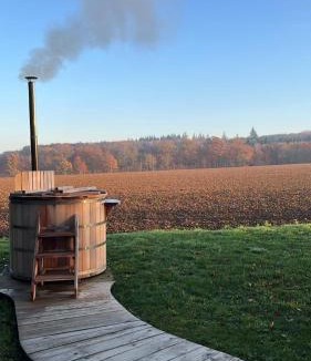 Donnay House | Nordic Bath Lodge In Normandy