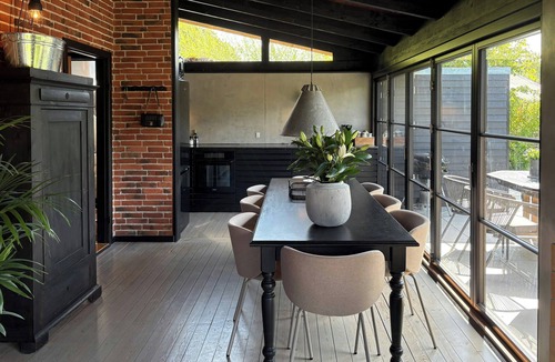 Karrebksminde House | Nordic holiday home with fjord views on Enø