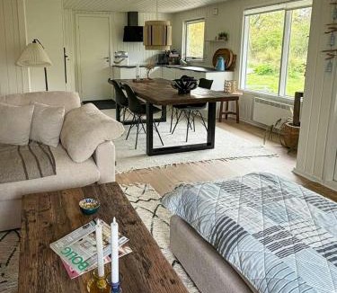 Ulfborg House | Nordic Log House Between Sea And Fjord