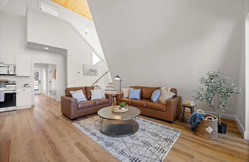 Chattanooga Valley Cabin | Nordic Nest | Large A-frame Cabin | Bluff Views