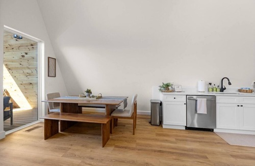 Chattanooga Valley Cabin | Nordic Nest | Large A-frame Cabin | Bluff Views