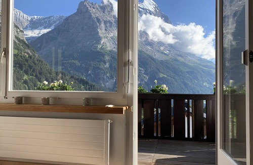 Grindelwald Apartment | Nordic style appartment, view to the Eiger north face max. 4 people