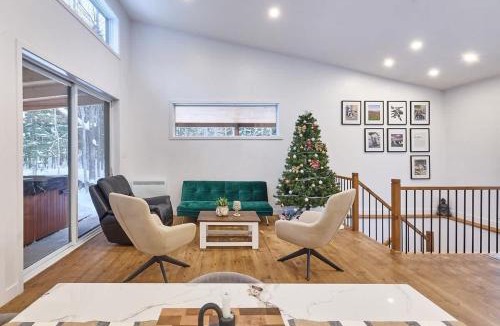 Notre-Dame-de-la-Merci Ski Chalet | Nordik Nara Private Spa & Pet-Friendly