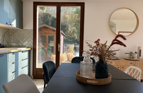 Saint-Martin-Saint-Firmin House | Normandy cottage with natural swimming pool