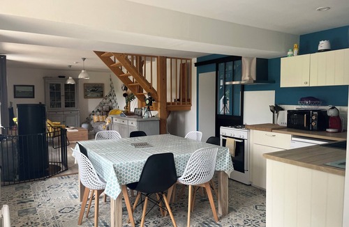Auberville-la-Manuel Cottage | Norman brick farmhouse near the sea