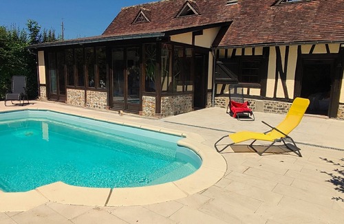 Ajou House | Normandie - Quiet house 1h30 from Paris with private pool