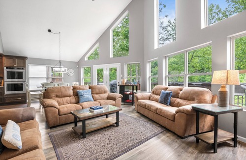 Lakeside Estates House | Norris Lakefront, Aug dates Avail, private 2 story dock w/2 slides