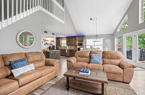 Lakeside Estates House | Norris Lakefront, Aug dates Avail, private 2 story dock w/2 slides
