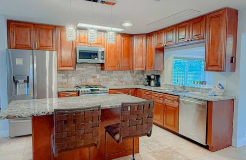 Fort Myers House | North Breeze, lake view with heated Pool