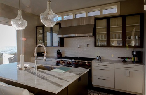 Spring Lake House | North Shore Dr-private low berm custom home; ideal beachfront location