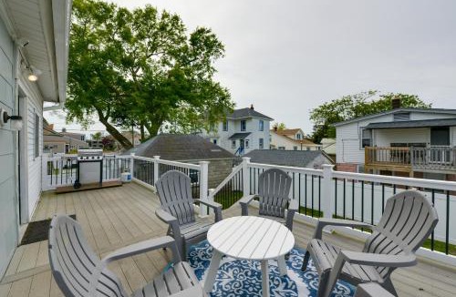North Wildwood House | North Wildwood Home w/Porch ~ 3 Blocks to Beach!