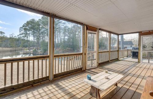 Edwardsville House | Northern Neck Nature Retreat w/Boat Ramp & Dock!