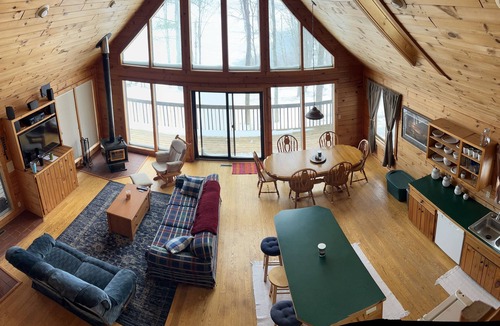 Reserve Ski Chalet | Northwoods cabin with private dock
