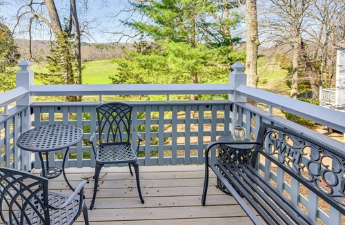 Norwich Apartment | Norwich Vacation Rental w/Golf Course Views!
