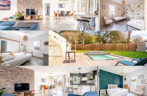 Bouaye House | Nouveau ! Bulle d'air - Maison avec piscine