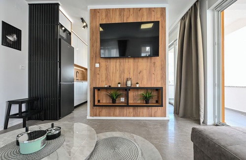 Zrce Apartment | Nova Luxury Residence apartment with private heated pool