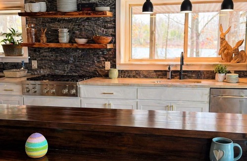 Lupton House | nSPECIAL 🔥 Lakefront Dock, Swim Raft, Firepit, Sleeps 16 All Sports Lake-