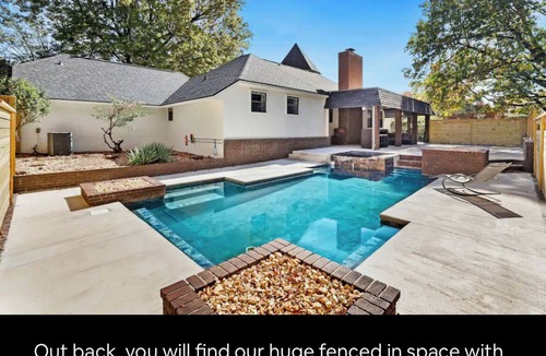 Springdale House | NWA Getaway Pool, Arcade, Trails