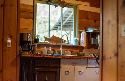Index Cabin | O`Neill Cabin- a Rustic Reclaimed Retreat + sauna + hot tub + cold plunge
