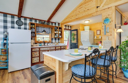 Tranquil Harbour Cottage | Oak Island Vacation Rental w/Decks, Walk to Beach