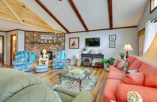 Tranquil Harbour House | Oak Island Vacation Rental w/Decks, Walk to Beach