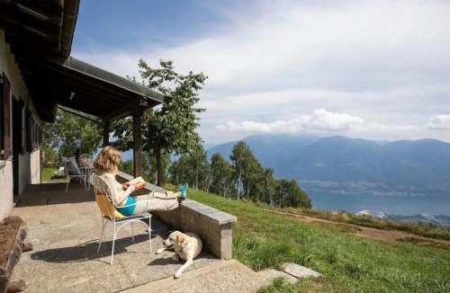 Avegno Ski Chalet | Oasi di pace vista lago-Cardada-Locarno