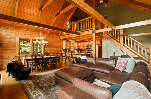 Rockbridge Cabin | Oasis Glen - Views, Pool (open 5/22), Hot Tub