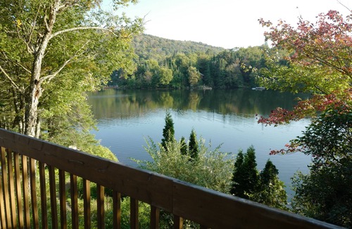 St-Adolphe-d'Howard House | Oasis South facing Lakefront Cottage, minutes from forest trails and ski hills