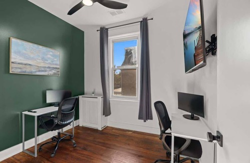 Delair House | Oasis Spacious-Private Parking,16 Beds+29 Guests