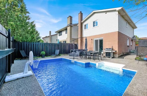 Thorold House | Oasis with Pool, Hot Tub & Theatre Room near Falls