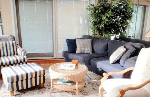 Townsend's Inlet Condo | Ocean and Bay views from both inside and outside the unit.