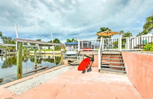 Bayshore Gardens House | 'Ocean Breeze Oasis' w/Boat Dock & Slip on Canal!