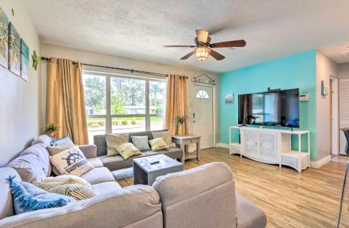 Bayshore Gardens House | 'Ocean Breeze Oasis' w/Boat Dock & Slip on Canal!
