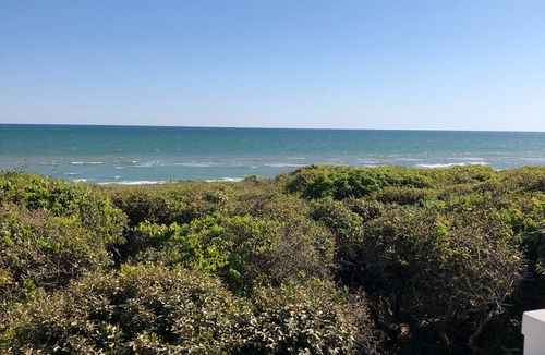 Indian Beach Condo | Ocean Club F103-Relax at Tranquil Oceanfront Condo-