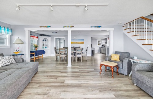 Milford House | Ocean Front Beach House with Private Beach Access