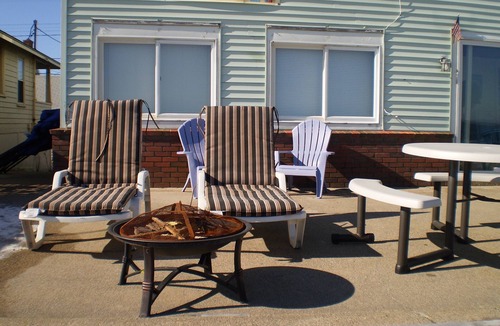 Wells Beach Condo | Ocean front directly on beach .