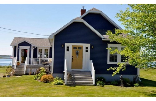 Grand Manan Island Apartment | Ocean Front Private 1 Bdrm + Living + Kitchenette Watch The Fundy Tides BBQ&fire