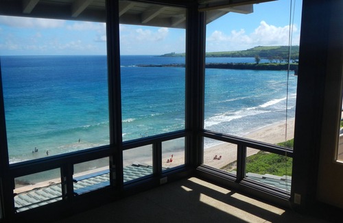 Kapalua Villa | Ocean Front Rare Beach View from Villa unit 21b3