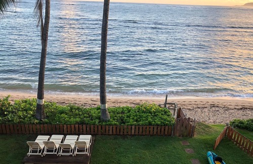 Waialua Apartment | Ocean Front Two Bedroom Condo